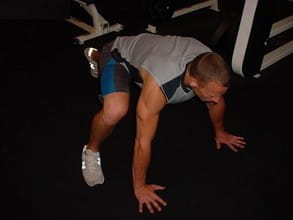 mountain climbers - great ab exercise